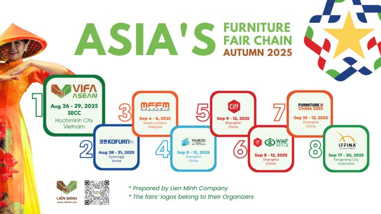 Furniture fair series in Autumn 2025 in ASIA