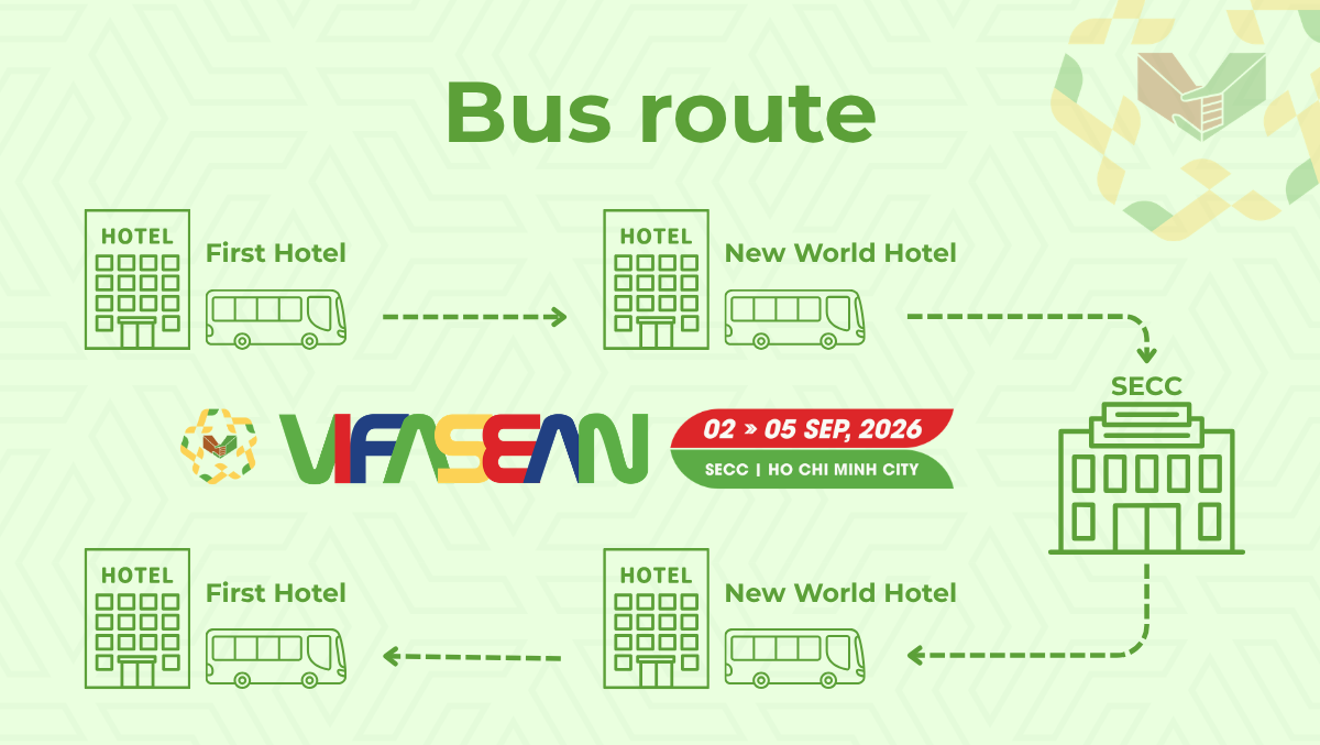 VIFA ASEAN 2026 - Shuttle Bus Route